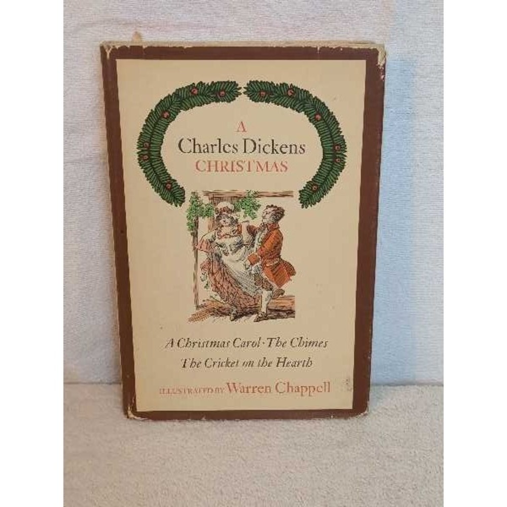 Charles Dickens Christmas Carol Chimes Cricket Hearth Illustrated Book